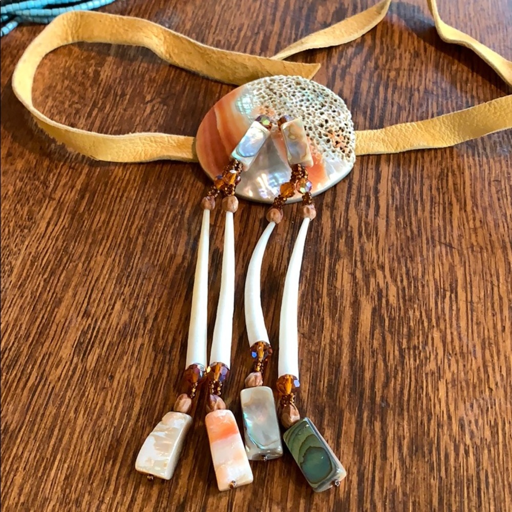 Native American Shell Choker